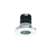 Nora NIO-4RPH27XHZMPW/HL - 4" Iolite LED Round Pinhole, 1500lm/2000lm/2500lm (varies by housing), 2700K, Haze Pinhole /