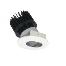 Nora NIO-4RSL27XHZMPW/HL - 4" Iolite LED Round Adjustable Slot Aperture, 1500lm/2000lm/2500lm (varies by housing), 2700K,