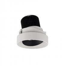 Nora NIO-4RTLA27QBW - 4" Iolite LED Round Trimless Adjustable, 10-Degree Optic, 850lm / 12W, 2700K, Black Adjustable /
