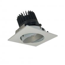 Nora NIO-4SC27XHW/HL - 4" Iolite LED Square Adjustable Cone Reflector, 1500lm/2000lm/2500lm (varies by housing), 2700K,