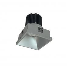 Nora NIO-4STLNDCCDXHZ - 4" Iolite LED Square Trimless Downlight, 800lm / 14W, Comfort Dim, Haze Finish