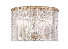 Z-Lite 1943F12-MGLD - 3 Light Flush Mount