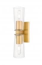 Z-Lite 826-2S-MGLD - 2 Light Wall Sconce