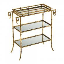 Cyan Designs 04208 - Bamboo Tray Table Gold