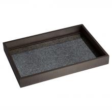 Cyan Designs 11908 - Mayfair Tray Designed by J Kent Martin Smoke Grey