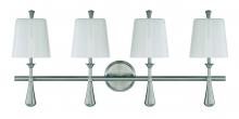 Craftmade 57404-BNK - Palmer 4 Light Vanity in Brushed Polished Nickel