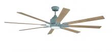 Craftmade FLE70AGV8 - 70" Fleming in Aged Galvanized w/ Driftwood Blades