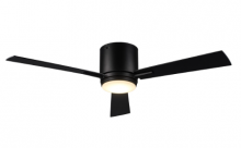 Trans Globe F-1017-3 BK - Finnley Ceiling Fans Black