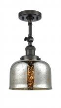 Innovations Lighting 201F-OB-G78-LED - Bell - 1 Light - 8 inch - Oil Rubbed Bronze - Adjustable Semi-Flush Mount