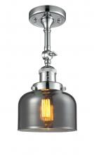 Innovations Lighting 201F-PC-G73 - Bell - 1 Light - 8 inch - Polished Chrome - Adjustable Semi-Flush Mount