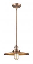 Innovations Lighting 201S-AC-MFR-AC-12-LED - Appalachian - 1 Light - 12 inch - Antique Copper - Stem Hung - Mini Pendant