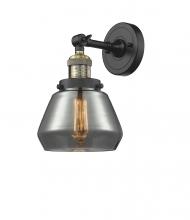 Innovations Lighting 203-BAB-G173-LED - Fulton - 1 Light - 7 inch - Black Antique Brass - Adjustable Sconce