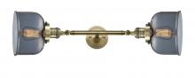 Innovations Lighting 208L-AB-G73 - Bell - 2 Light - 8 inch - Antique Brass - Adjustable Bath Vanity Light