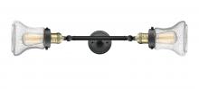 Innovations Lighting 208L-BAB-G194 - Bellmont - 2 Light - 6 inch - Black Antique Brass - Adjustable Bath Vanity Light