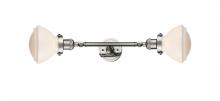 Innovations Lighting 208L-PN-G321-LED - Olean - 2 Light - 7 inch - Polished Nickel - Adjustable Bath Vanity Light
