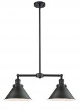 Innovations Lighting 209-OB-M10-OB-LED - Briarcliff - 2 Light - 21 inch - Oil Rubbed Bronze - Stem Hung - Adjustable Island Light