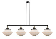 Innovations Lighting 214-BAB-G541 - Oxford - 4 Light - 54 inch - Black Antique Brass - Stem Hung - Adjustable Island Light