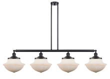 Innovations Lighting 214-BK-G541 - Oxford - 4 Light - 54 inch - Matte Black - Stem Hung - Island Light