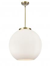 Innovations Lighting 221-3S-AB-G121-18-LED - Athens - 3 Light - 18 inch - Antique Brass - Cord hung - Pendant