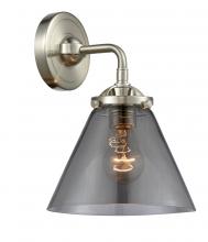 Innovations Lighting 284-1W-SN-G43-LED - Cone - 1 Light - 8 inch - Brushed Satin Nickel - Sconce