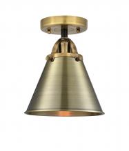 Innovations Lighting 288-1C-BAB-M13-AB-LED - Appalachian - 1 Light - 8 inch - Black Antique Brass - Semi-Flush Mount