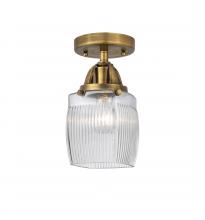 Innovations Lighting 288-1C-BB-G302-LED - Colton - 1 Light - 6 inch - Brushed Brass - Semi-Flush Mount