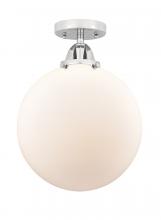 Innovations Lighting 288-1C-PC-G201-12-LED - Beacon - 1 Light - 12 inch - Polished Chrome - Semi-Flush Mount
