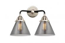 Innovations Lighting 288-2W-BPN-G43-LED - Cone - 2 Light - 16 inch - Black Polished Nickel - Bath Vanity Light