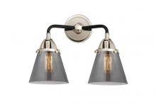 Innovations Lighting 288-2W-BPN-G63-LED - Cone - 2 Light - 14 inch - Black Polished Nickel - Bath Vanity Light