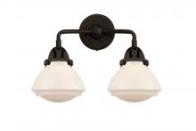 Innovations Lighting 288-2W-OB-G321-LED - Olean - 2 Light - 15 inch - Oil Rubbed Bronze - Bath Vanity Light