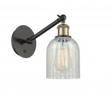 Innovations Lighting 317-1W-BAB-G2511-LED - Caledonia - 1 Light - 5 inch - Black Antique Brass - Adjustable Sconce