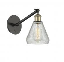 Innovations Lighting 317-1W-BAB-G275-LED - Conesus - 1 Light - 6 inch - Black Antique Brass - Adjustable Sconce