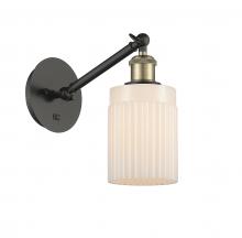 Innovations Lighting 317-1W-BAB-G341-LED - Hadley - 1 Light - 5 inch - Black Antique Brass - Adjustable Sconce
