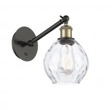 Innovations Lighting 317-1W-BAB-G362-LED - Waverly - 1 Light - 6 inch - Black Antique Brass - Adjustable Sconce