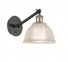 Innovations Lighting 317-1W-BAB-G422-LED - Arietta - 1 Light - 8 inch - Black Antique Brass - Adjustable Sconce