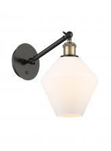 Innovations Lighting 317-1W-BAB-G651-8-LED - Cindyrella - 1 Light - 8 inch - Black Antique Brass - Adjustable Sconce