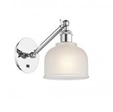 Innovations Lighting 317-1W-PC-G411-LED - Dayton - 1 Light - 6 inch - Polished Chrome - Adjustable Sconce