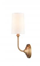 Innovations Lighting 372-1W-BB-S1-LED - Giselle - 1 Light - 5 inch - Brushed Brass - Sconce