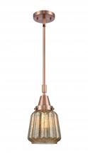 Innovations Lighting 447-1S-AC-G146-LED - Chatham - 1 Light - 7 inch - Antique Copper - Mini Pendant