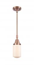 Innovations Lighting 447-1S-AC-G311-LED - Dover - 1 Light - 5 inch - Antique Copper - Mini Pendant