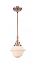 Innovations Lighting 447-1S-AC-G531-LED - Oxford - 1 Light - 8 inch - Antique Copper - Mini Pendant