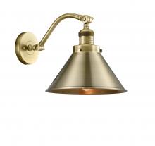 Innovations Lighting 515-1W-AB-M10-AB-LED - Briarcliff - 1 Light - 10 inch - Antique Brass - Adjustable Sconce