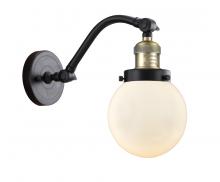 Innovations Lighting 515-1W-BAB-G201-6-LED - Beacon - 1 Light - 6 inch - Black Antique Brass - Adjustable Sconce
