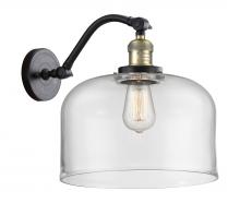 Innovations Lighting 515-1W-BAB-G72-L - Bell - 1 Light - 12 inch - Black Antique Brass - Adjustable Sconce