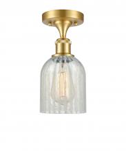 Innovations Lighting 516-1C-SG-G2511-LED - Caledonia - 1 Light - 5 inch - Satin Gold - Semi-Flush Mount