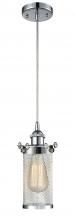 Innovations Lighting 516-1P-PC-CE219-LED - Bleecker - 1 Light - 4 inch - Polished Chrome - Cord hung - Mini Pendant