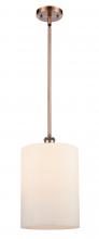 Innovations Lighting 516-1S-AC-G111-L - Cobbleskill - 1 Light - 9 inch - Antique Copper - Mini Pendant