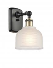Innovations Lighting 516-1W-BAB-G411-LED - Dayton - 1 Light - 6 inch - Black Antique Brass - Sconce