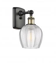 Innovations Lighting 516-1W-BAB-G462-6-LED - Norfolk - 1 Light - 6 inch - Black Antique Brass - Sconce