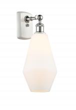 Innovations Lighting 516-1W-WPC-G651-7-LED - Cindyrella - 1 Light - 7 inch - White Polished Chrome - Sconce